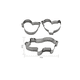 thumbnail image 4 of Set 3 Cortadores de Galletas Animales Acero Inoxidable, 4 of 5