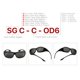 thumbnail image 2 of Gafas de seguridad Cloudray 10600 nm OD 6+ certificadas CE, 2 of 8