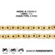 thumbnail image 4 of Cadena de Rodillos NICHE 530 X-Ring de 112 Eslabones con Eslabón Maestro, 4 of 8