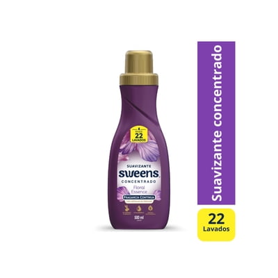 Suavizante Concentado Líquido Essence Botella 500 Ml Sweens