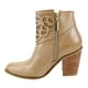 thumbnail image 4 of Botín Exs Troquelado Cuero Beige, 4 of 6
