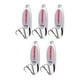 thumbnail image 3 of 5x Cucharas De Pesca Verticales Duros Spinnerbaits Cebos Para Lubinas Agua Dulce Agua Salada Plata 18g, 3 of 5
