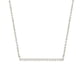 thumbnail image 2 of Collar Elegant Confetti Lily White con Baño de Oro Blanco 18k y CZ, 2 of 10