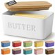 thumbnail image 1 of PriorityChef Extra Large Butter Dish with Lid for Countertop, 1 of 3