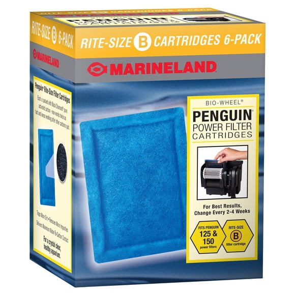 Cartucho de filtro para acuarios Marineland Penguin Rite-Size B