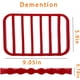thumbnail image 3 of Buenas estanterías de tostado de silicona, 2 paquetes, rojo, estanterías de tostado de silicona antiadherentes estantería de refrigeración fácil de limpiar, 3 of 3