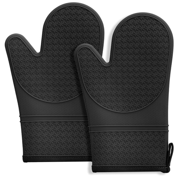 Guantes de horno Hovico de silicona resistentes al calor hasta 500 °F, 29,5 cm