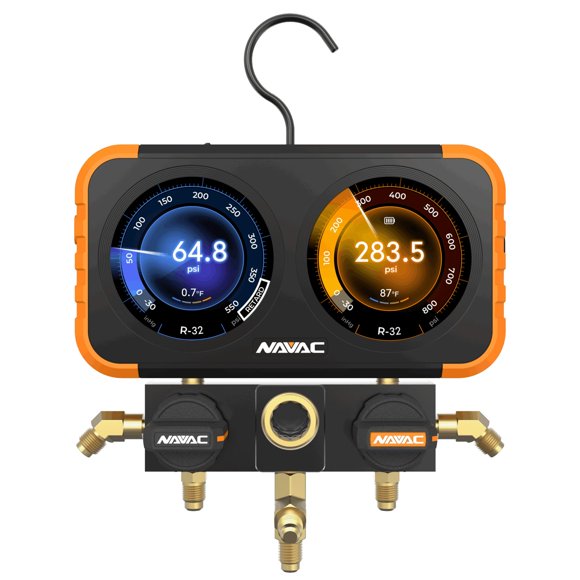 Juego de Manómetros Digital NAVAC N2DX FLEX-X A2L