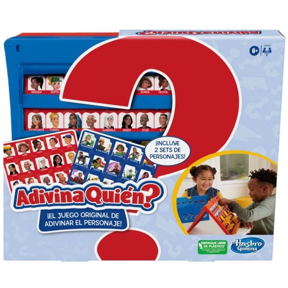 Juego de Mesa Hasbro Gaming Adivina Quién, 1 Un