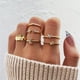 thumbnail image 1 of Hot Selling Metal Hollow Round Opening Rings Set, 1 of 5