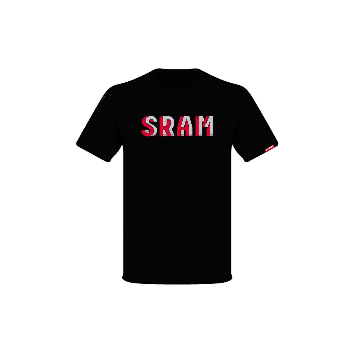 Polera Sram Manga Corta S2203 Negro
