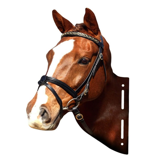 Escultura Artística De Cabezas De Animales Para Comedor, Centro De Mesa Para Colgar En La Pared, Caballo