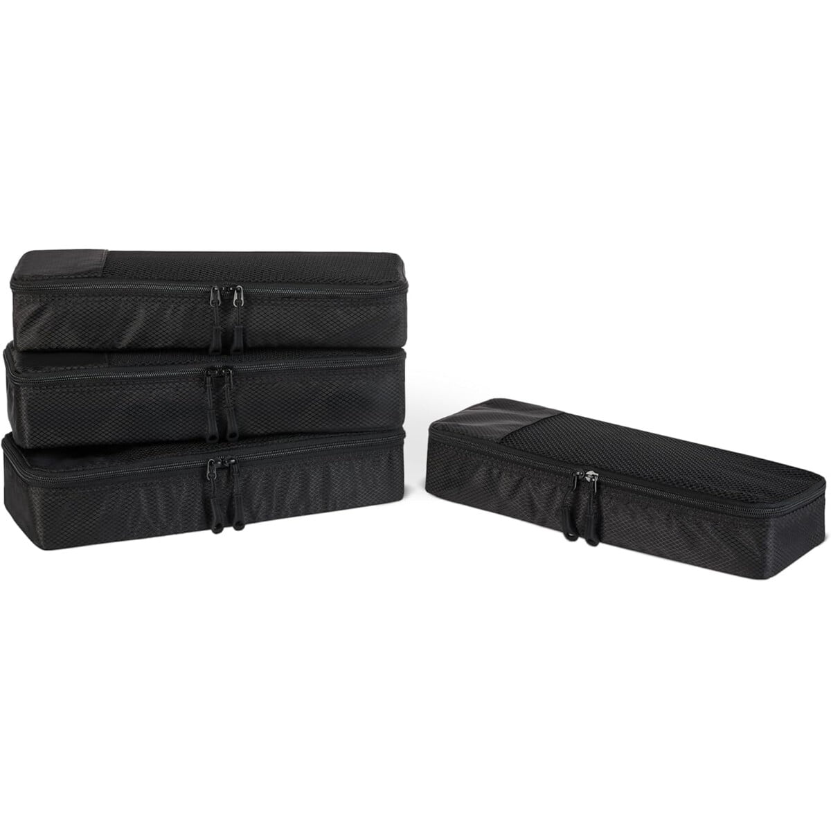 Essentials - Organizadores De Viaje 4 Slim Negro
