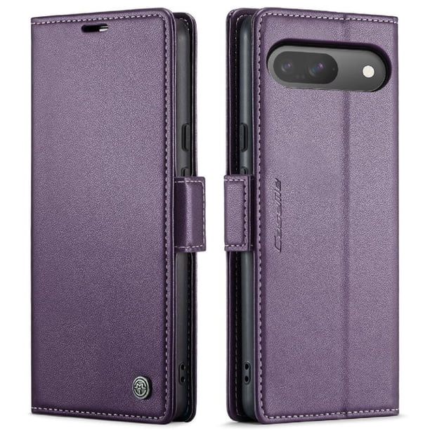 CaseMe tipo cartera Google Pixel 9 Pro con cierre magnético, RFID, tarjetero, soporte, carga inalámbrica
