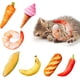 thumbnail image 1 of Juguetes interactivos con hierba gatera (7 piezas) para gatos, resistentes a las mordeduras, para aliviar el aburrimiento de los gatitos, rellenos de hierba gatera, juguetes para limpiar los dientes., 1 of 6