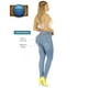thumbnail image 2 of JEANS FULL PUSH UP LEVANTA COLA CORTE COLOMBIANO CALCE PERFECTO CELESTE 42, 2 of 3