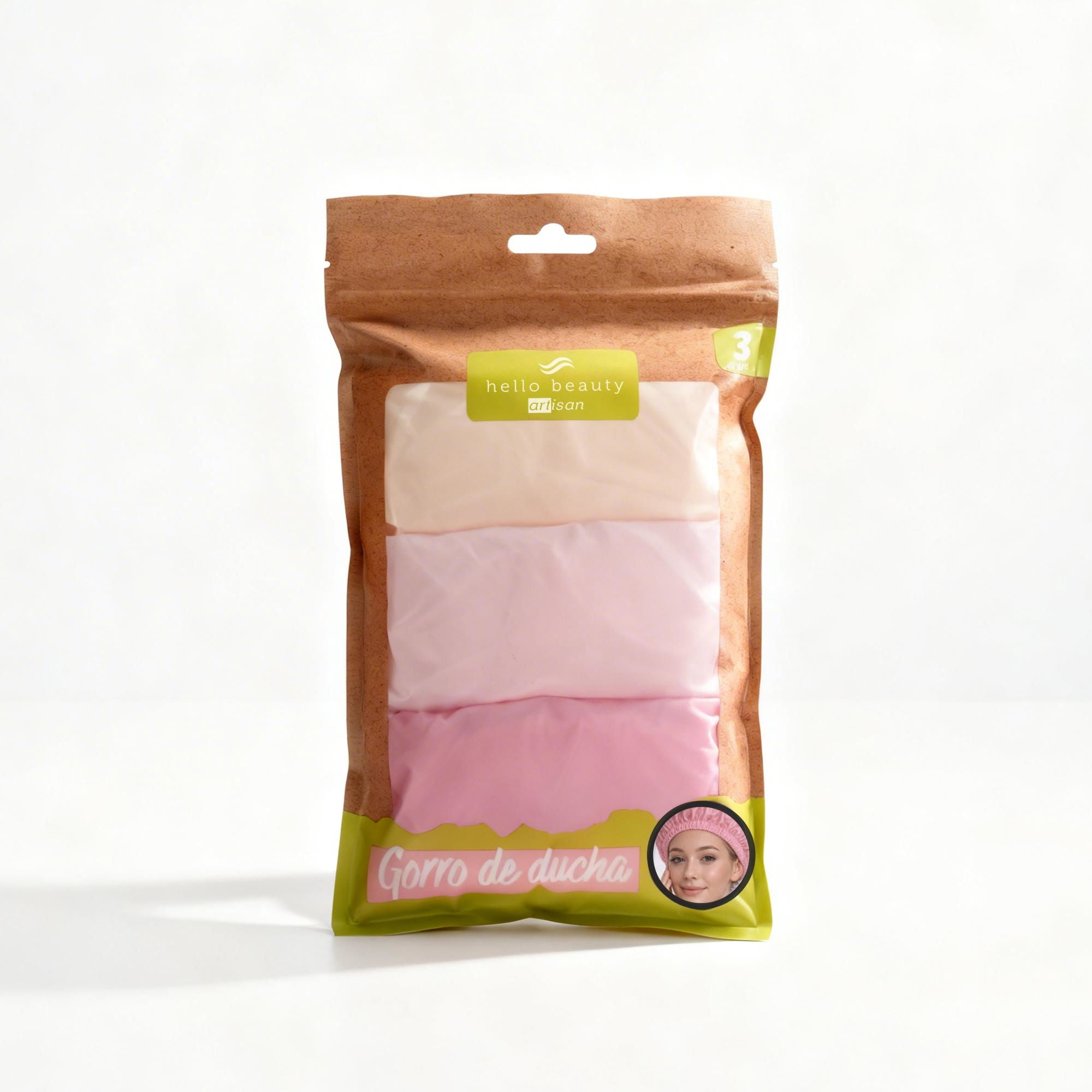Set De Gorros Para Ducha, Producto Surtido 1 Un Hello beauty