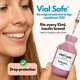 thumbnail image 3 of Protector de Vial de Insulina Vial Safe - Pack de 2 - Brillo Rosa, 3 of 9