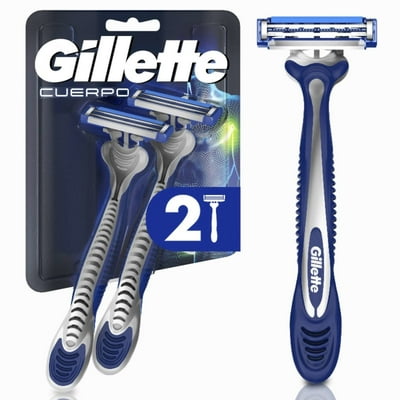 Máquina De Afeitar Desechables Para El Cuerpo 2 Un Gillette