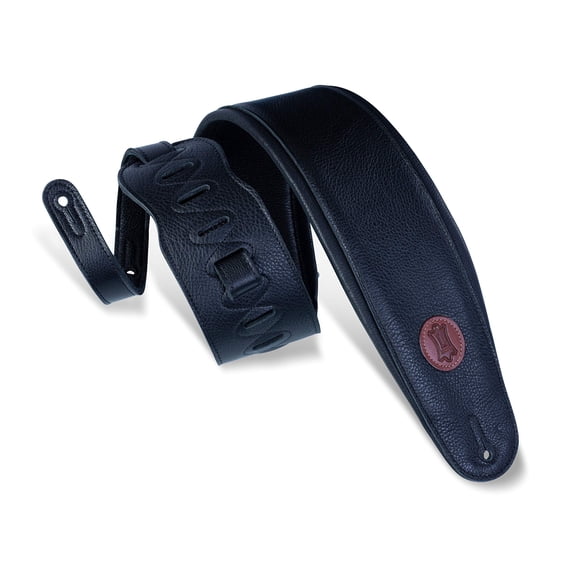 Correa para bajo Levy's Leathers MSS2-4-BLK Garment Leather
