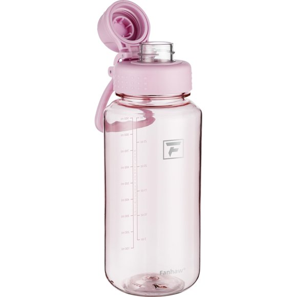 BOTELLA Fanhaw 950 ml Cereza Flor de Cerezo con Tapa de Flujo Rápido