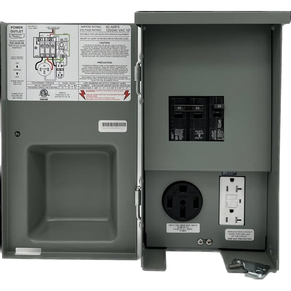 Panel Eléctrico Connecticut Electric CESMPSC55GRHR 50A para RV