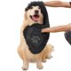 thumbnail image 1 of Toalla para perro EDENATURE de microfibra, súper absorbente, secado rápido, negra, 1 of 4