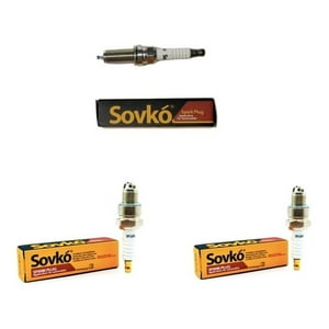 Genérico - Juego De Bujias Para Moto Pulsar Ns 200 / Rs 200 Negro