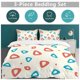 thumbnail image 5 of Togepi Bed Duvet Cover Funny Anime Cartoon Bedding Se Lightweight3 Piece Comforter Se, cases, 5 of 5