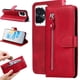 thumbnail image 2 of Funda con Cremallera para Honor 100, Carcasa Cartera de Cuero PU con Soporte y Tarjetero, 2 of 6