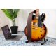 thumbnail image 4 of Correa para guitarra Levy's Leathers Amped Leather Series, color marrón oscuro, 4 of 5