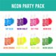 thumbnail image 3 of Kit de spray para teñir ropa Tie Dye S·E·I de 16 unidades, neón, a base de agua, 3 of 6
