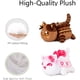 thumbnail image 5 of Nuevos peluches de anime Aphmau: adorable gato Mee Meows de 9.8 pulgadas, peluche kawaii de Aphmau, almohada suave para niños (gato macarrón)., 5 of 7