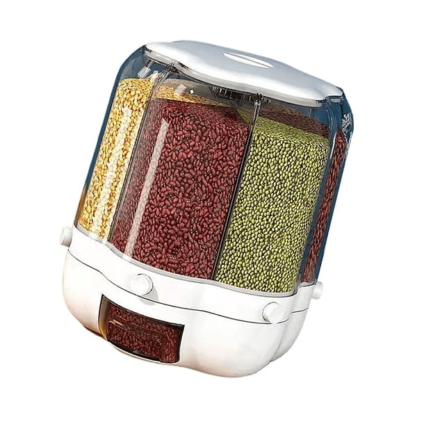 Dispensador De Cereales 9kg Blanco