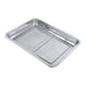 thumbnail image 3 of Bandeja Para Hornear Galletas, Barbacoa, Fácil De Limpiar, Para Reuniones Familiares, Pasteles, Con Rejilla, 36 Cm X 27 Cm X 4,8 Cm, 3 of 5