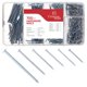 thumbnail image 1 of Kit de clavos CrimsonMark 700 piezas de acero galvanizado, 1 of 7