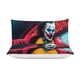 thumbnail image 3 of Juego de ropa de cama Joker, funda de cama linda, estampado 3D de dibujos animados de anime, ligero, para decoración de habitaciones, 1 funda nórdica y 2 almohadas, para niños y niñas, 86"70, 3 of 3