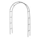 thumbnail image 2 of Arco De Boda Soporte De Hierro Marco De Flores Para Decoración De Banquete De Boda Suministro 200X230X37CM Negro, 2 of 5