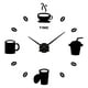 thumbnail image 4 of Pegatinas De Reloj De Pared DIY Reloj Decorativo Grande Bonito Regalo Negro, 4 of 5
