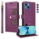thumbnail image 4 of FOXDOCK Funda tipo Cartera para iPhone 13 – Cubierta de Cuero PU con Múltiples Ranuras, Bolsillo para Efectivo y Correa de Muñeca, 4 of 6