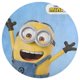 thumbnail image 3 of Minions Alfombra Redonda de Felpa Coral, Antideslizante, No Desprende Pelusas, Lavable y Duradera para Salón, Dormitorio y Habitación de Niños 60cm, 3 of 6