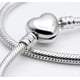 thumbnail image 3 of Pulsera Para Charms En Plata 925 Con Cierre Corazón Nordvik Plateado 19 Cm, 3 of 4
