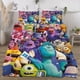 thumbnail image 3 of Monsters, Inc 3-Piece Bedding Set For Kids Boys Girls Adult Cartoon Warm Cute Fashion Holiday Present Gift Bed Sheets, 3 of 5