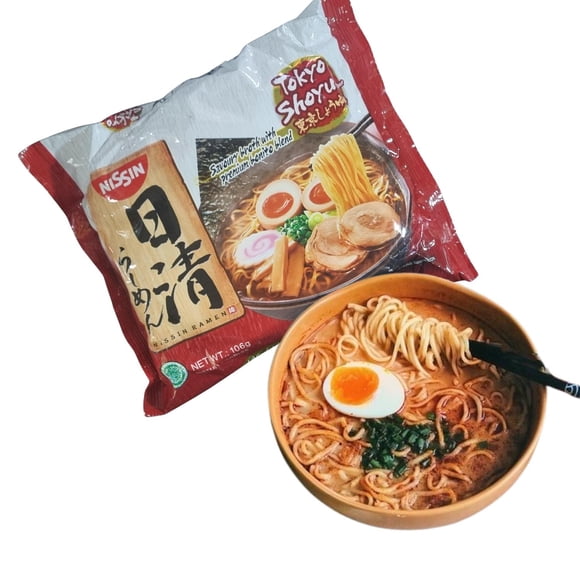 Ramen Instantáneo Tokio Shoyu Salsa Soya Nissin 106 Gr