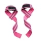 thumbnail image 4 of 2 Piezas Correas De Levantamiento De Pesas Soporte De Mu?eca Envuelve Fuerza Ajustable Rosa, 4 of 5