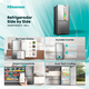 thumbnail image 2 of Refrigerador Hisense Side by Side No Frost / RQ5P470NECF 456 Litros, 2 of 8