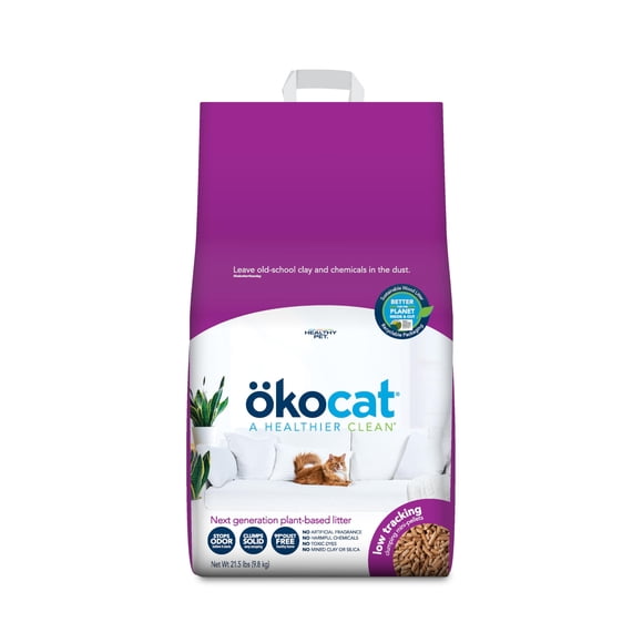 Arena para gatos Ökocat, que no ensucia y deja que la madera se arrastre, 9,75 kg