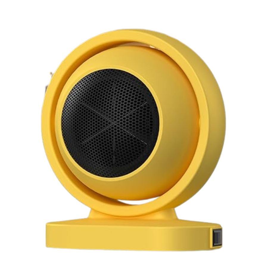 Click Ventas - Mini Calentador Eléctrico De Escritorio Personal Portatil Amarillo