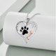 thumbnail image 2 of Collar y dige fantasia huellita en mi corazon, 2 of 3