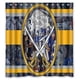thumbnail image 1 of Cortina de ducha Buffalo Sabres con ganchos (66 x 72 pulgadas), 1 of 3